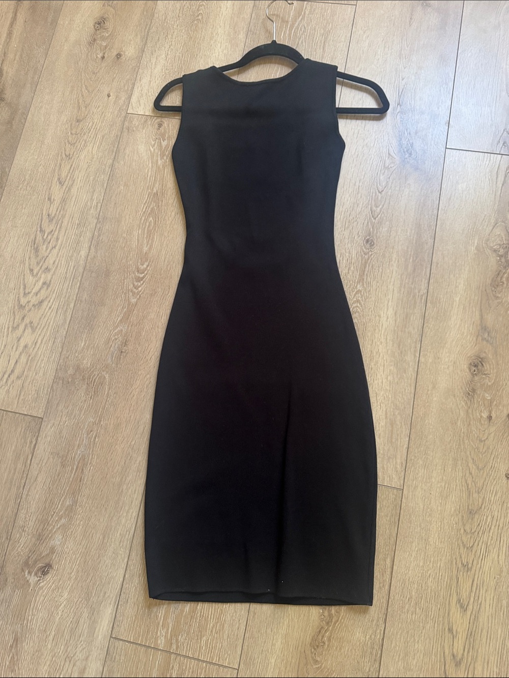 Endless Rose Black Sleeveless Sheath Dress